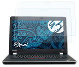 Schutzfolie Bruni kompatibel mit Lenovo ThinkPad Edge E420S, glasklare (2X)