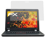 Panzerfolie atFoliX kompatibel mit Lenovo ThinkPad Edge E420S, entspiegelnde und stoßdämpfende FX (2X)