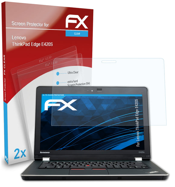 atFoliX FX-Clear Schutzfolie für Lenovo ThinkPad Edge E420S