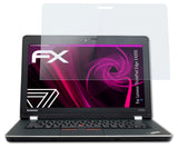 Glasfolie atFoliX kompatibel mit Lenovo ThinkPad Edge E420S, 9H Hybrid-Glass FX