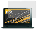 Panzerfolie atFoliX kompatibel mit Lenovo ThinkPad Helix, entspiegelnde und stoßdämpfende FX (2X)