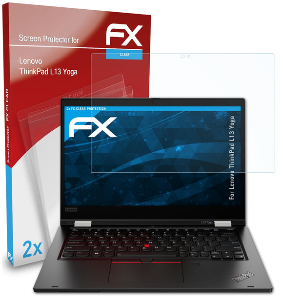 atFoliX FX-Clear Schutzfolie für Lenovo ThinkPad L13 Yoga