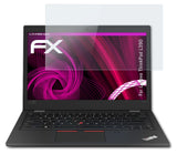 Glasfolie atFoliX kompatibel mit Lenovo ThinkPad L390, 9H Hybrid-Glass FX