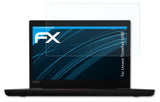 Schutzfolie atFoliX kompatibel mit Lenovo ThinkPad L490, ultraklare FX (2X)
