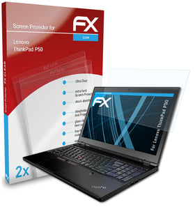 atFoliX FX-Clear Schutzfolie für Lenovo ThinkPad P50