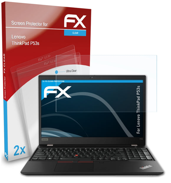 atFoliX FX-Clear Schutzfolie für Lenovo ThinkPad P53s