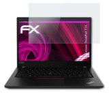 Glasfolie atFoliX kompatibel mit Lenovo ThinkPad T14, 9H Hybrid-Glass FX