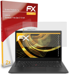 atFoliX FX-Antireflex Displayschutzfolie für Lenovo Thinkpad T14s Gen 2 (13 inch)
