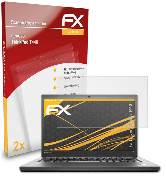 atFoliX FX-Antireflex Displayschutzfolie für Lenovo ThinkPad T440
