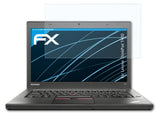 Schutzfolie atFoliX kompatibel mit Lenovo ThinkPad T450, ultraklare FX (2X)