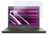 Glasfolie atFoliX kompatibel mit Lenovo ThinkPad T450, 9H Hybrid-Glass FX