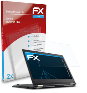 atFoliX FX-Clear Schutzfolie für Lenovo ThinkPad T470
