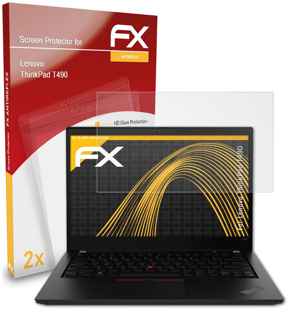atFoliX FX-Antireflex Displayschutzfolie für Lenovo ThinkPad T490