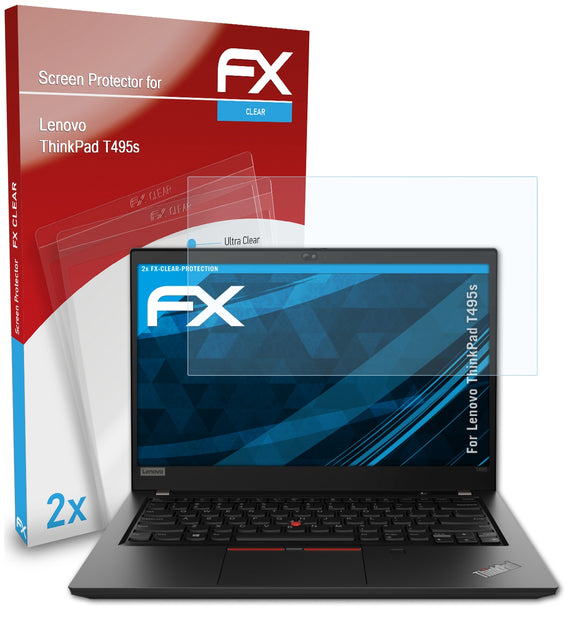 atFoliX FX-Clear Schutzfolie für Lenovo ThinkPad T495s