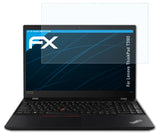 Schutzfolie atFoliX kompatibel mit Lenovo ThinkPad T590, ultraklare FX (2X)