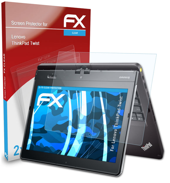 atFoliX FX-Clear Schutzfolie für Lenovo ThinkPad Twist
