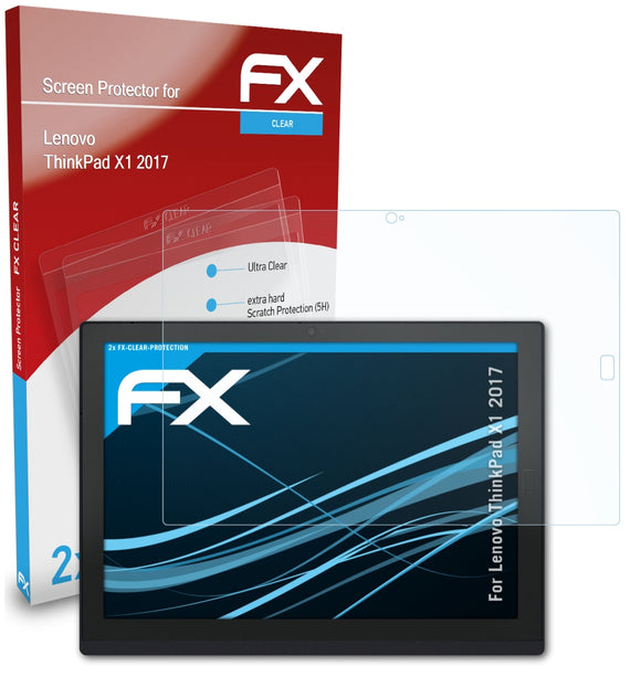atFoliX FX-Clear Schutzfolie für Lenovo ThinkPad X1 (2017)