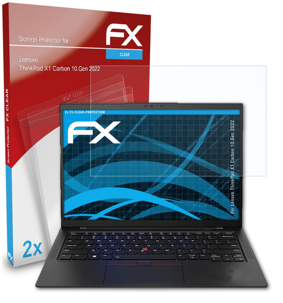 atFoliX FX-Clear Schutzfolie für Lenovo ThinkPad X1 Carbon (10.Gen 2022)