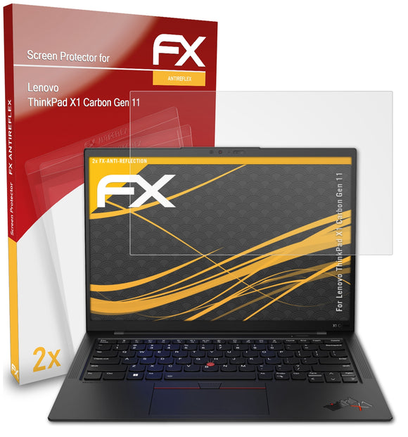 atFoliX FX-Antireflex Displayschutzfolie für Lenovo ThinkPad X1 Carbon (Gen 11)