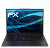 Schutzfolie atFoliX kompatibel mit Lenovo ThinkPad X1 Carbon Gen 11, ultraklare FX (2X)