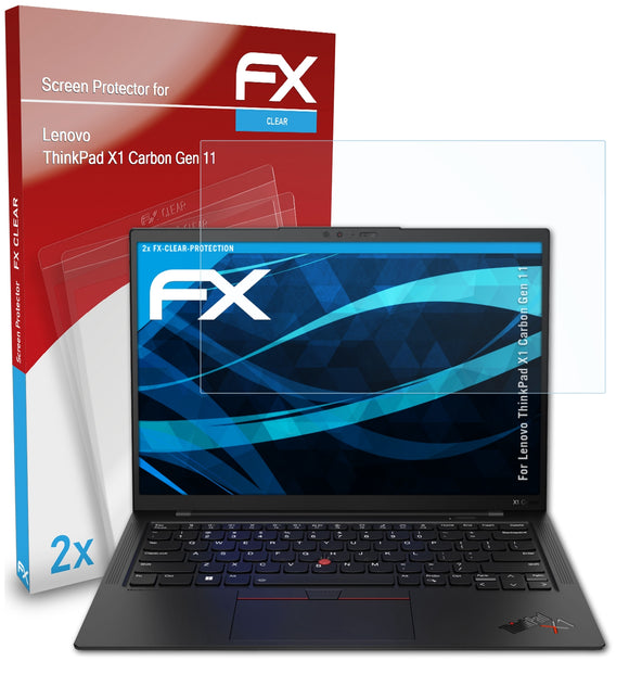 atFoliX FX-Clear Schutzfolie für Lenovo ThinkPad X1 Carbon (Gen 11)