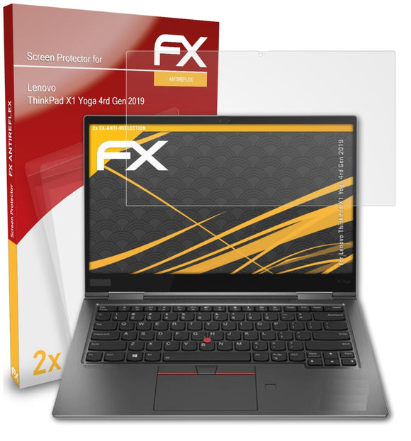 atFoliX FX-Antireflex Displayschutzfolie für Lenovo ThinkPad X1 Yoga (4rd Gen 2019)