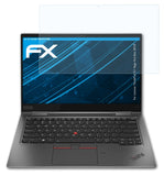 Schutzfolie atFoliX kompatibel mit Lenovo ThinkPad X1 Yoga 4rd Gen 2019, ultraklare FX (2X)
