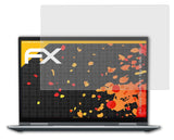 Panzerfolie atFoliX kompatibel mit Lenovo ThinkPad X1 Yoga 6th Gen. 2021, entspiegelnde und stoßdämpfende FX (2X)