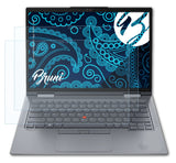 Schutzfolie Bruni kompatibel mit Lenovo ThinkPad X1 Yoga 7th Gen. 2022, glasklare (2X)