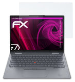 Glasfolie atFoliX kompatibel mit Lenovo ThinkPad X1 Yoga 7th Gen. 2022, 9H Hybrid-Glass FX