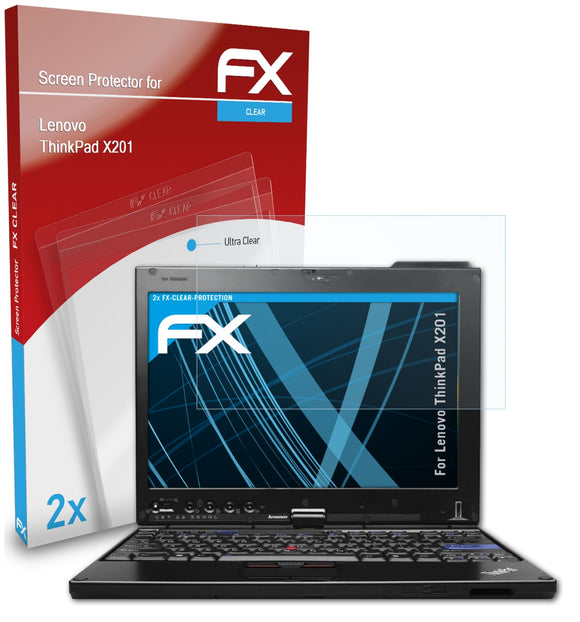 atFoliX FX-Clear Schutzfolie für Lenovo ThinkPad X201