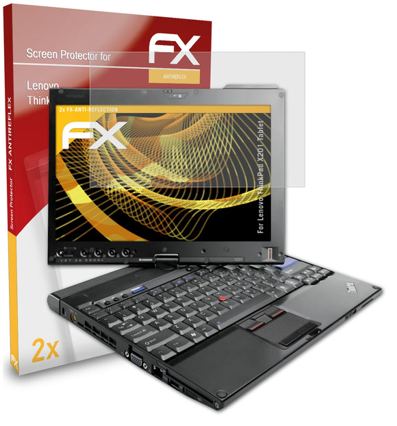 atFoliX FX-Antireflex Displayschutzfolie für Lenovo ThinkPad X201 Tablet