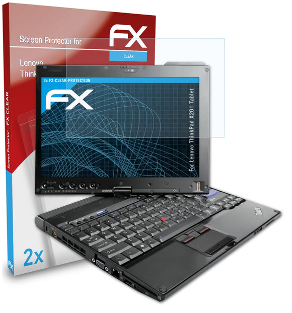 atFoliX FX-Clear Schutzfolie für Lenovo ThinkPad X201 Tablet