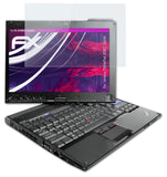 Glasfolie atFoliX kompatibel mit Lenovo ThinkPad X201 Tablet, 9H Hybrid-Glass FX