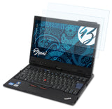 Schutzfolie Bruni kompatibel mit Lenovo ThinkPad X220 Tablet, glasklare (2X)