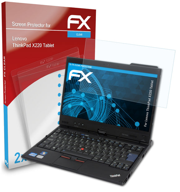 atFoliX FX-Clear Schutzfolie für Lenovo ThinkPad X220 Tablet