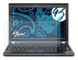 Schutzfolie Bruni kompatibel mit Lenovo ThinkPad X230t, glasklare (2X)
