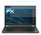 Schutzfolie atFoliX kompatibel mit Lenovo ThinkPad X230t, ultraklare FX (2X)