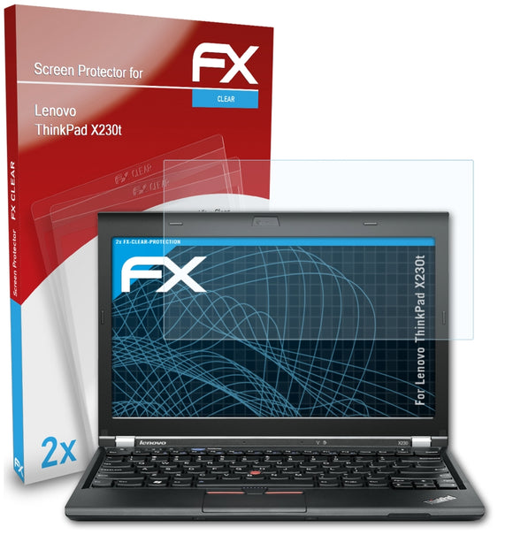 atFoliX FX-Clear Schutzfolie für Lenovo ThinkPad X230t
