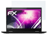 Glasfolie atFoliX kompatibel mit Lenovo ThinkPad X390 Yoga, 9H Hybrid-Glass FX