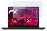 Glasfolie atFoliX kompatibel mit Lenovo ThinkPad X395, 9H Hybrid-Glass FX