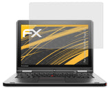 Panzerfolie atFoliX kompatibel mit Lenovo ThinkPad Yoga 12, entspiegelnde und stoßdämpfende FX (2X)