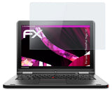 Glasfolie atFoliX kompatibel mit Lenovo ThinkPad Yoga 12, 9H Hybrid-Glass FX