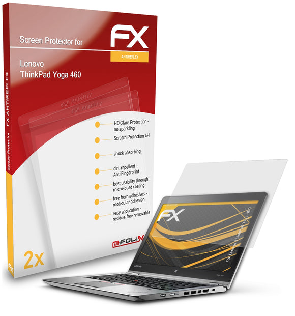 atFoliX FX-Antireflex Displayschutzfolie für Lenovo ThinkPad Yoga 460