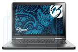 Schutzfolie Bruni kompatibel mit Lenovo ThinkPad Yoga, glasklare (2X)