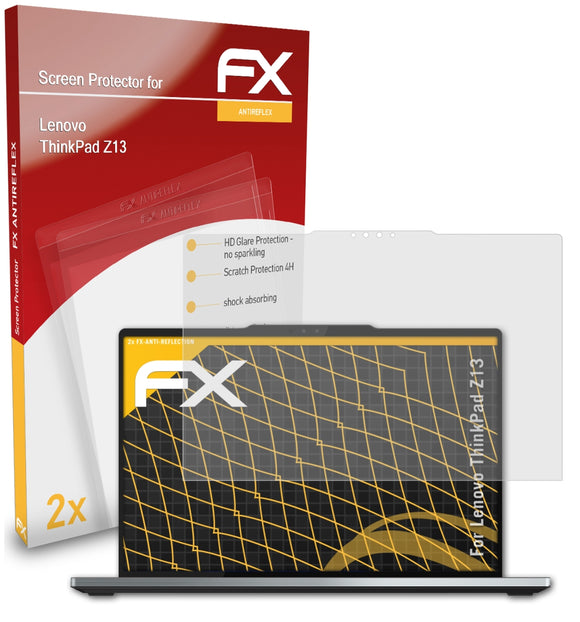 atFoliX FX-Antireflex Displayschutzfolie für Lenovo ThinkPad Z13