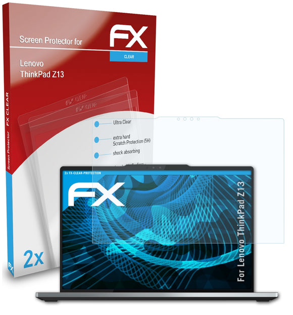 atFoliX FX-Clear Schutzfolie für Lenovo ThinkPad Z13