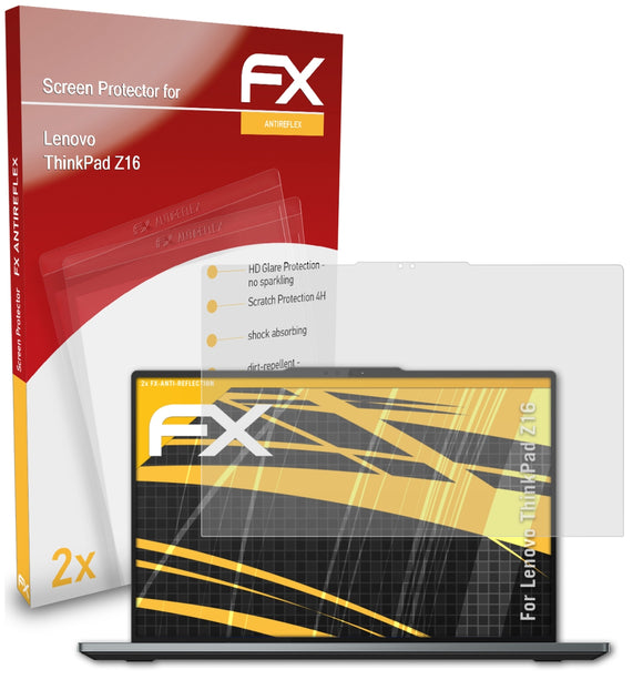 atFoliX FX-Antireflex Displayschutzfolie für Lenovo ThinkPad Z16