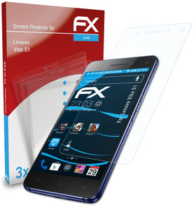 atFoliX FX-Clear Schutzfolie für Lenovo Vibe S1