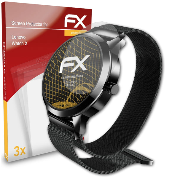 atFoliX FX-Antireflex Displayschutzfolie für Lenovo Watch X